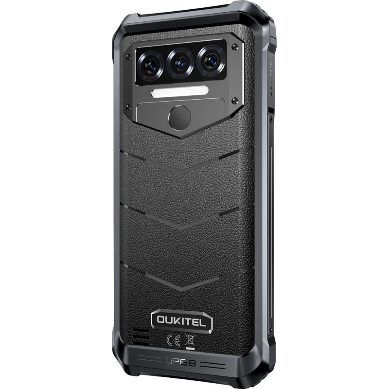 Смартфон Oukitel WP38 6.52" HD /6GB/256GB/ MT8788 / 10600mAh / IP68 / 13+5Мп Black
