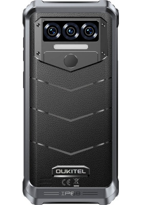 Смартфон Oukitel WP38 6.52" HD /6GB/256GB/ MT8788 / 10600mAh / IP68 / 13+5Мп Black