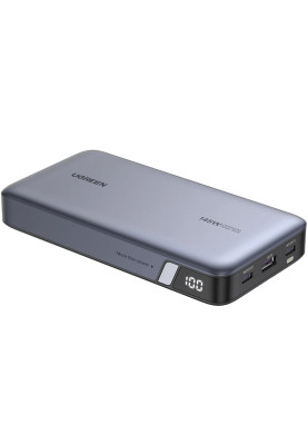 УМБ Ugreen 25000mAh 145W PB205 2xUSB C+USB A, PD3.0+QC3.0, наскрізне живлення 65Вт
