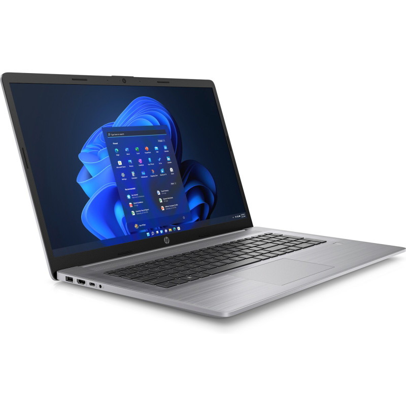 Ноутбук HP 470 G9 17.3" FHD IPS, 300n/i5-1235U (3.3-4.4)/8Gb/SSD256Gb/Int Iris X/Підсв/DOS/Сріблястий (4Z7D5AV_V2)
