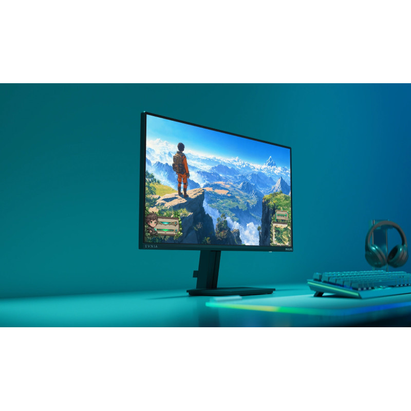 TFT 23.8" Philips 24M2N3200NF, IPS, 144Гц, HDMI, DP, чорно-сірий