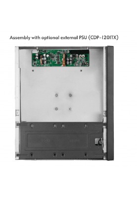 Корпус Chieftec COMPACT IX-06B-OP mATX, без БЖ, SLIM FF