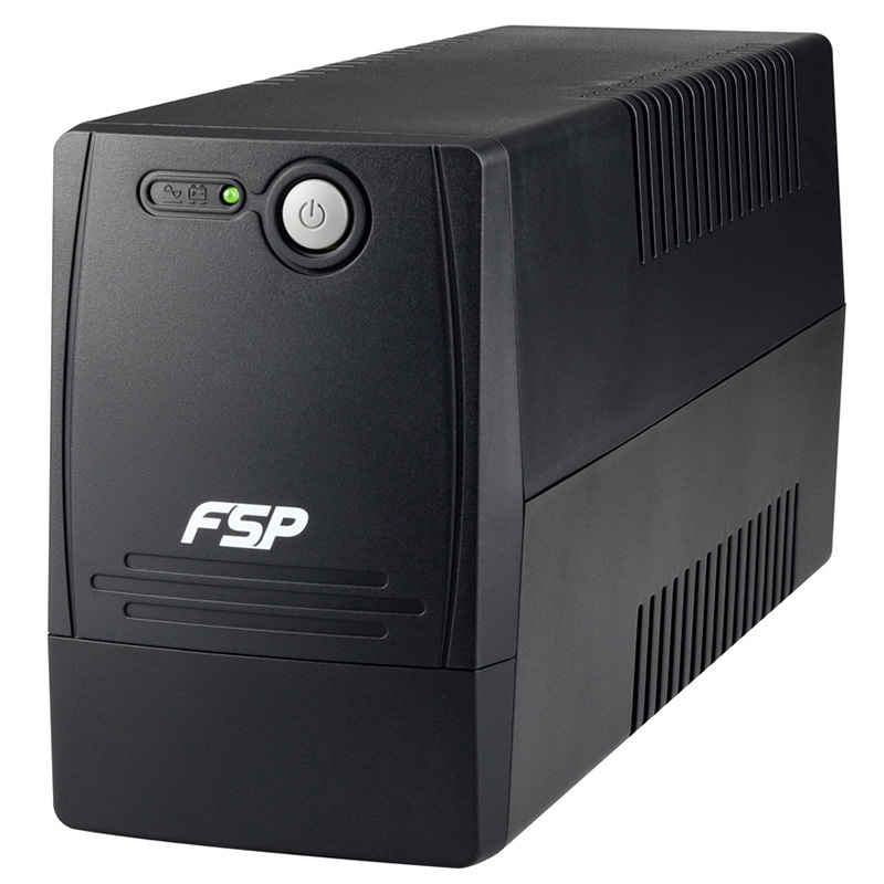 ДБЖ FSP FP800, 800ВА/480Вт, Line-Int, IECx4, AVR , Black