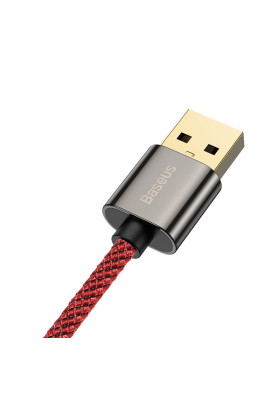 Кабель USB3.1 AM-Type-C M, 1 м, 66W, 90° Червоний, Legend Series Elbow CATCS Baseus