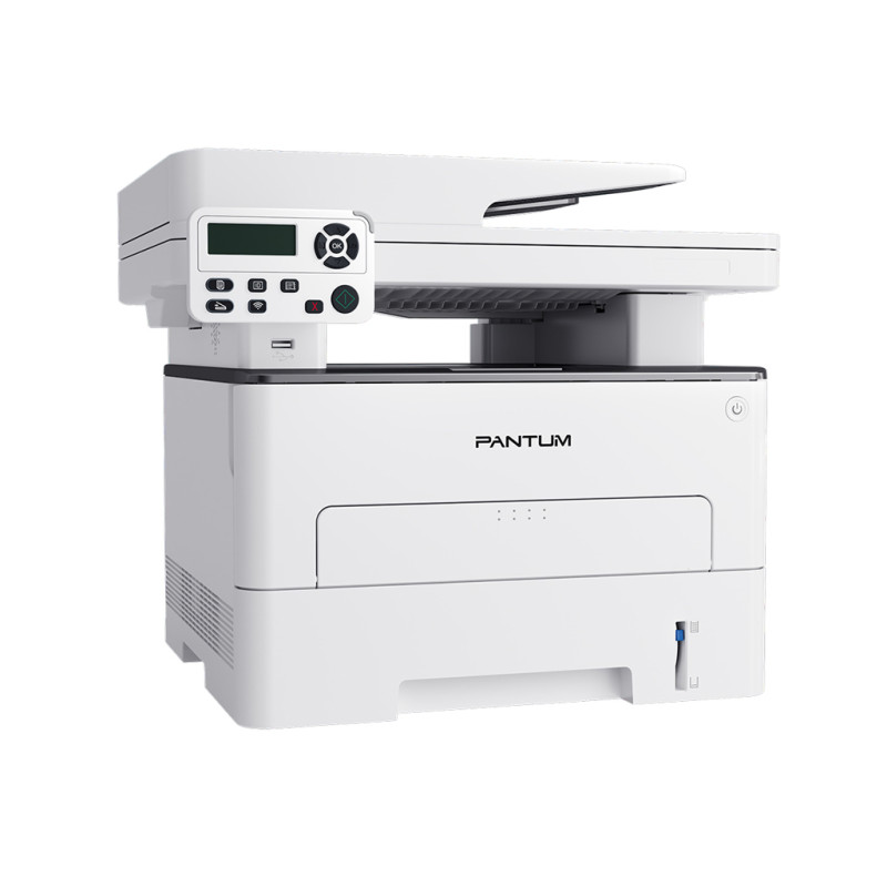 БФП А4 Pantum M7100DW (33 стор/хв, 1200x1200 dpi, duplex, ADF, Wi-Fi, Ethernet, білий)