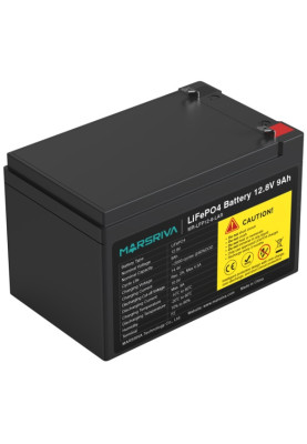 Акумуляторна батарея Marsriva 12.8V, 9.0A, літієва батарея