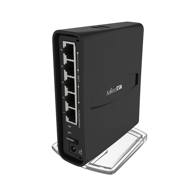 Маршрутизатор Mikrotik RBD52G-5HacD2HnD-TC hAP ac²with 716MHz CPU, 128MB RAM, 5 x Gbit LAN, built-in