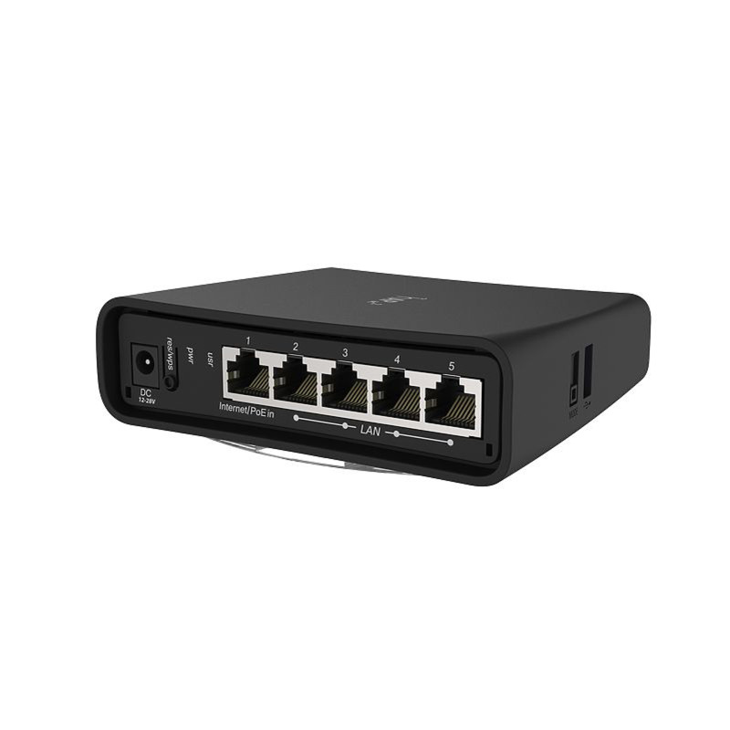 Маршрутизатор Mikrotik RBD52G-5HacD2HnD-TC hAP ac²with 716MHz CPU, 128MB RAM, 5 x Gbit LAN, built-in