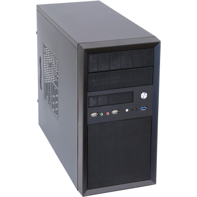 Корпус Chieftec MESH CT-01B-350GPB 350W 1xUSB3.0+2xUSB2.0, mATX, Black