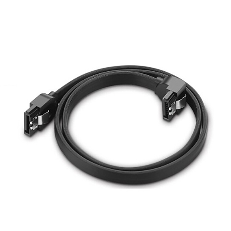 Кабель UGREEN SATA 3.0  F/F, чорний, 50см, L - конектор, чорний
