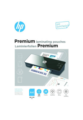 Плівка для ламінування HP Premium Pouches A4 pre-punched, 125 Mic, 228 x 303, 25 pcs