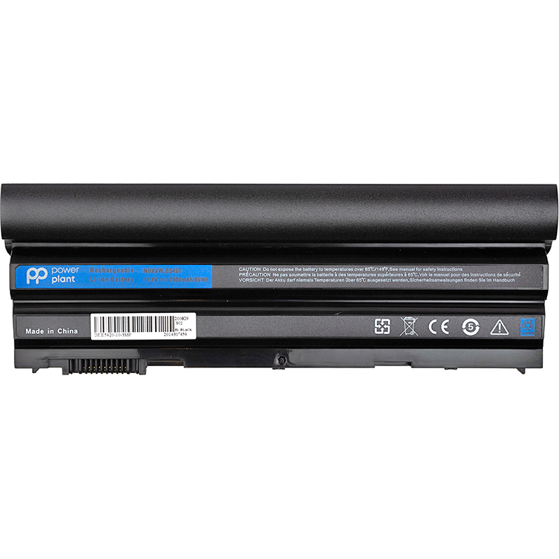 Акумулятор PowerPlant для ноутбуків DELL Latitude E6420, E5420 (M5Y0X) 11.1V 7800mAh