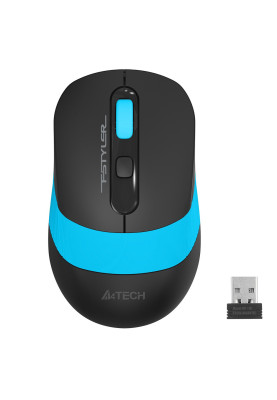 Мишка бездротова A4-Tech Fstyler FG10S, 4 кн., 2000 dpi, синя
