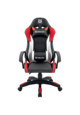 Крісло ігрове Defender Crater поліуретан 50мм, Клас 2, Black/Red/White