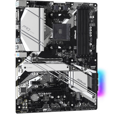 ASRock B550 Pro4 (AM4/B550, 4*DDR4, 2xPCIex16, HDMI/VGA, 6xSATAIII, 3xM.2, GLan, 7.1ch, ATX) ASRock B550 Pro4 (AM4/B550, 4*DDR4, 2xPCIex16, HDMI/VGA, 6xSATAIII, 3xM.2, GLan, 7.1ch, ATX)