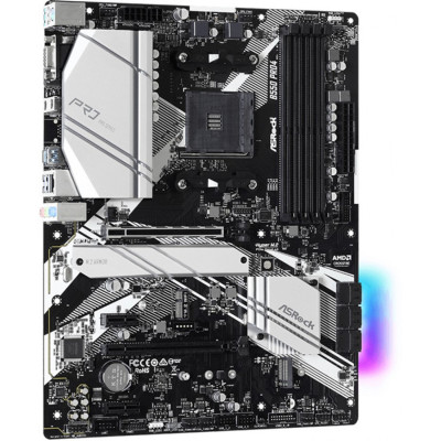 ASRock B550 Pro4 (AM4/B550, 4*DDR4, 2xPCIex16, HDMI/VGA, 6xSATAIII, 3xM.2, GLan, 7.1ch, ATX) ASRock B550 Pro4 (AM4/B550, 4*DDR4, 2xPCIex16, HDMI/VGA, 6xSATAIII, 3xM.2, GLan, 7.1ch, ATX)