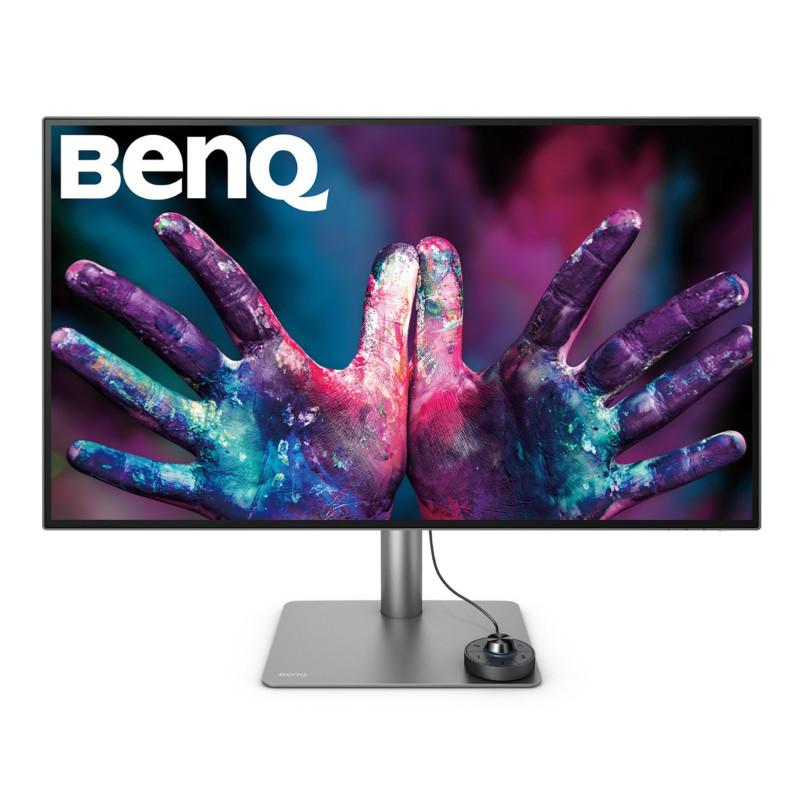Монітор TFT 31.5" BenQ PD3220U, 4K, IPS, HDMI, DP, Pivot, HAS, колонки, темно-сірий