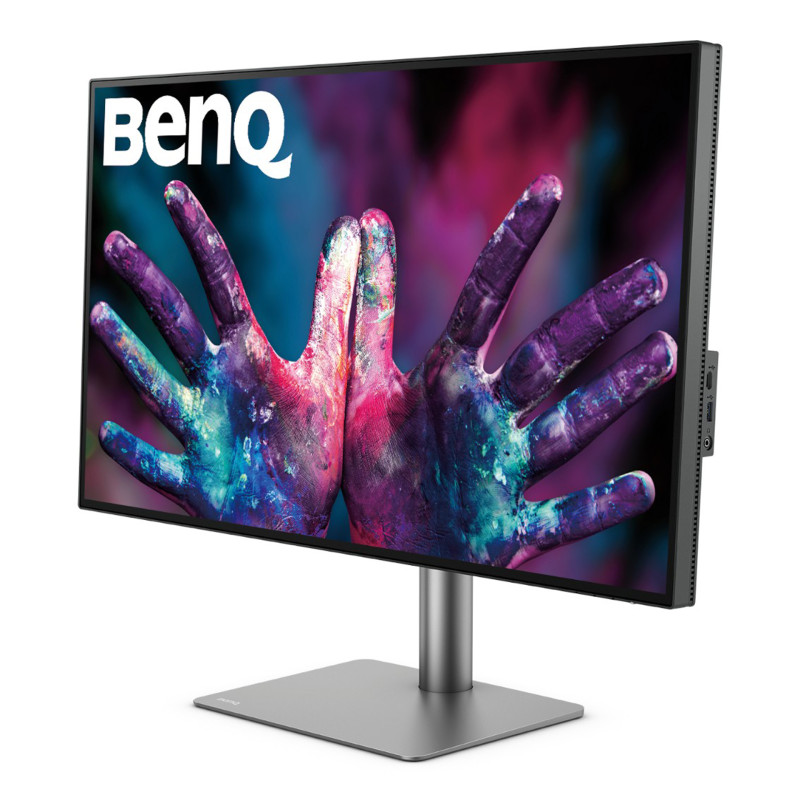 Монітор TFT 31.5" BenQ PD3220U, 4K, IPS, HDMI, DP, Pivot, HAS, колонки, темно-сірий