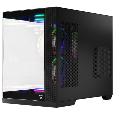 Корпус Modecom VOLCANO PANORAMA APEX ARGB 5F MIDI GREY без БЖ ATX Корпус Modecom VOLCANO PANORAMA APEX ARGB 5F MIDI GREY без БЖ ATX