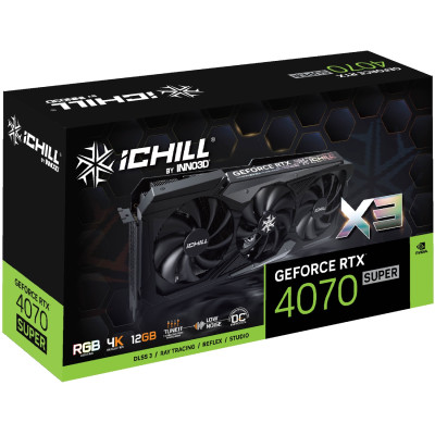 GeForce RTX4070 Super Inno3D iChill X3, 12GB GDDR6X, 192bit, PCI Express