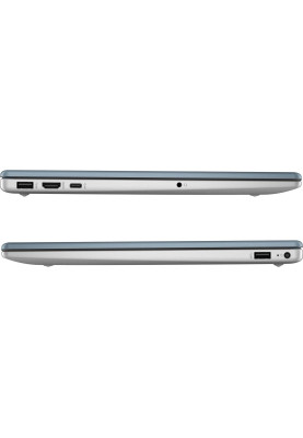 Ноутбук HP 15-fc0050ua 15.6" FHD IPS, 250n/Ryzen 5-7520U (4.3)/8Gb/SSD512Gb/Radeon/DOS/Синій (91L23EA)