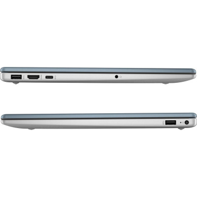 Ноутбук HP 15-fc0050ua 15.6" FHD IPS, 250n/Ryzen 5-7520U (4.3)/8Gb/SSD512Gb/Radeon/DOS/Синій (91L23EA)