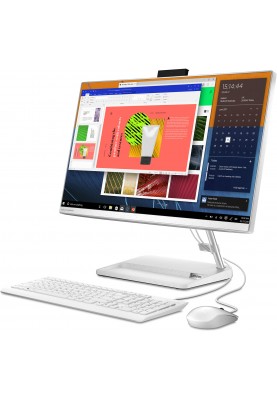 Моноблок Lenovo AIO 3 23.8"FHD IPS/R3-5300U/8/256SSD/Intel HD/noDVD/DOS/White