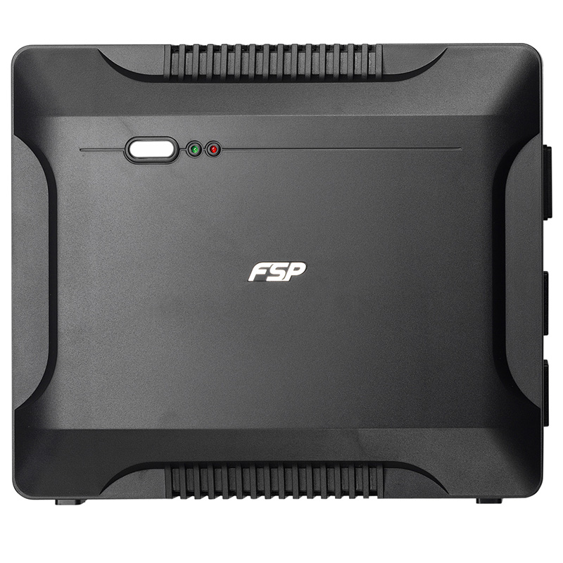 ДБЖ FSP Nano 800VA/480W 230V Schuko x 2, 12V/9AH*1,FSP logo Black