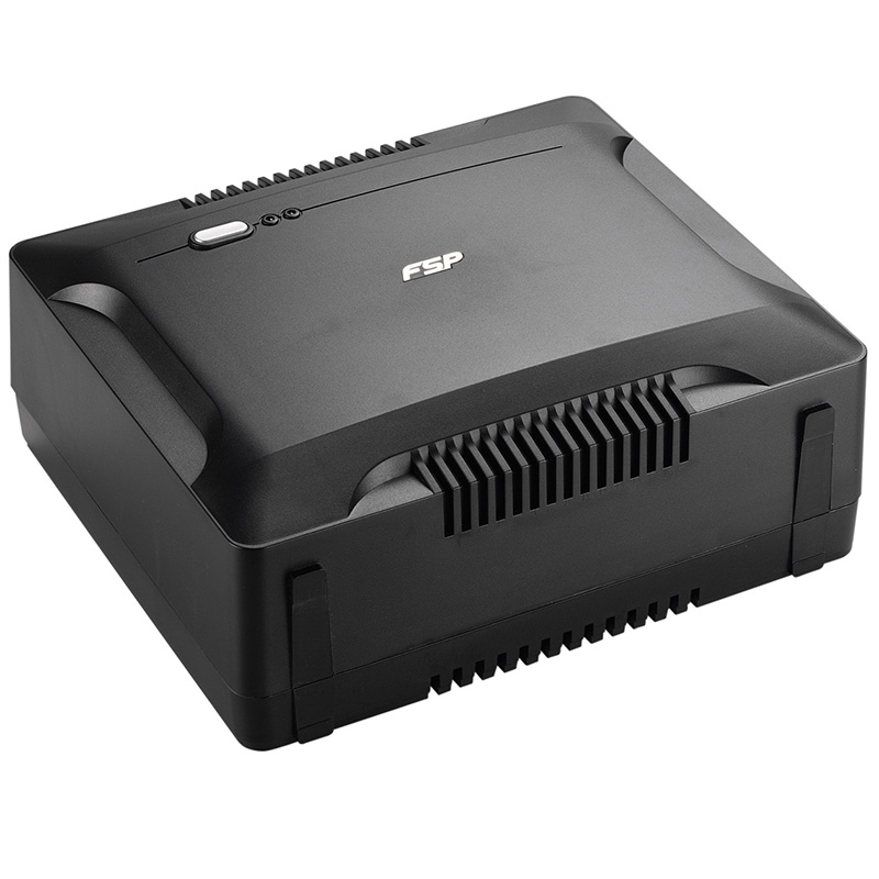 ДБЖ FSP Nano 800VA/480W 230V Schuko x 2, 12V/9AH*1,FSP logo Black