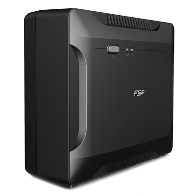 ДБЖ FSP Nano 800VA/480W 230V Schuko x 2, 12V/9AH*1,FSP logo Black