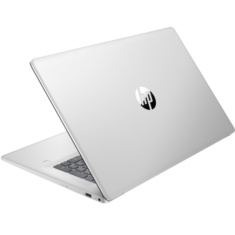 Ноутбук HP 17-cp2044ua 17.3" FHD IPS, 300n/Ryzen 5-7520U (4.3)/8Gb/SSD512Gb/Radeon/DOS/Сріблястий (D16F4EA)
