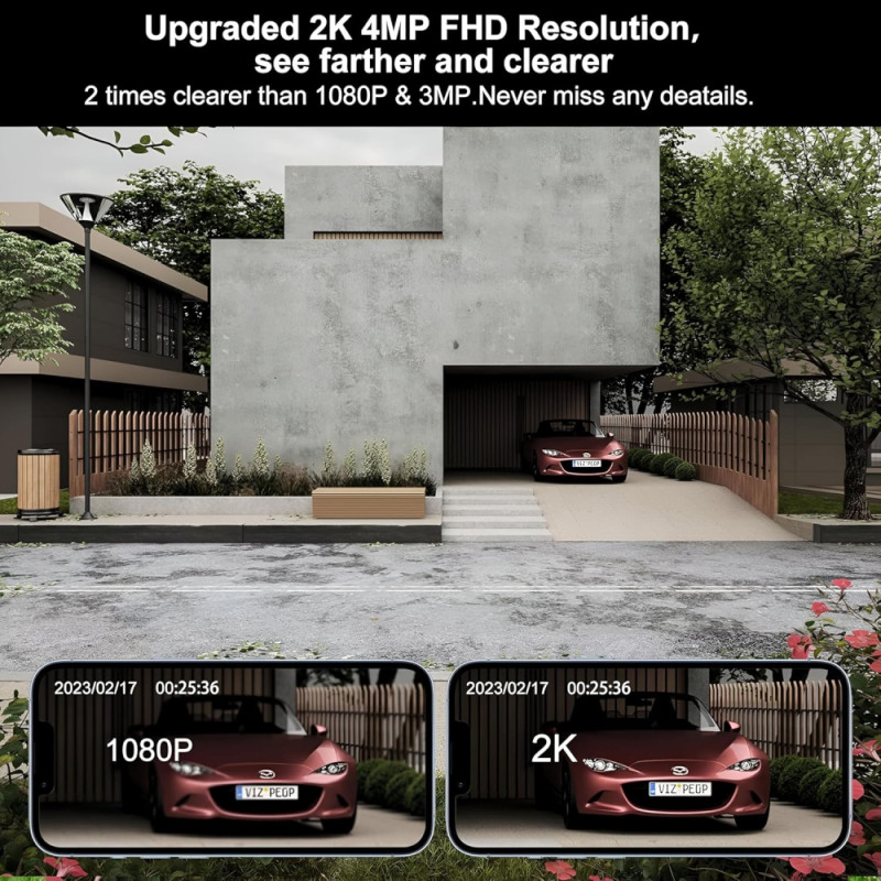 IP відеокамера SJCAM S1, JPG, 4M, 2.4GHz, LED + infrared, MP4