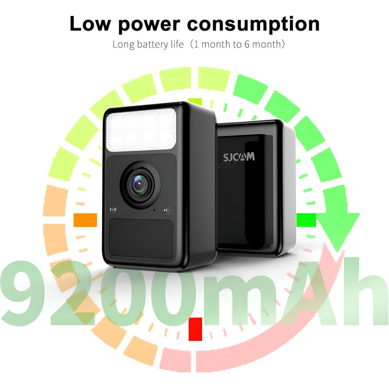 IP відеокамера SJCAM S1, JPG, 4M, 2.4GHz, LED + infrared, MP4