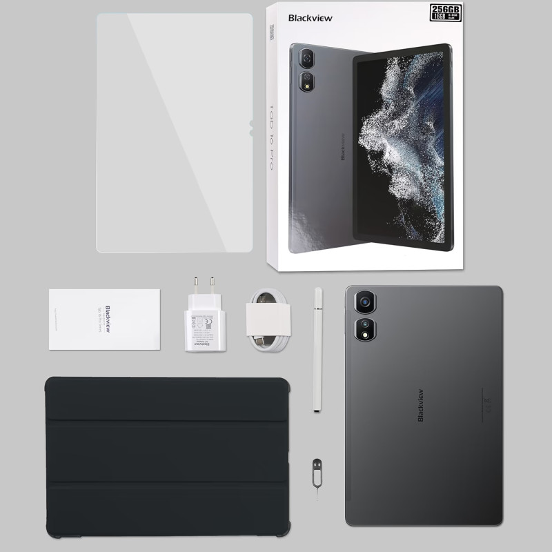 Планшет Blackview Tab 16 Pro 11" FHD 8GB/256GB / T616 / 7700mAh / 13+8Мп / LTE Grey