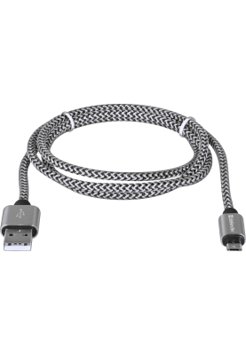 Кабель USB AM-micro BM, 1.0 м, білий, 08-03T PRO Defender