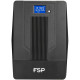 ДБЖ FSP iFP-1000, 1000ВА/600Вт, LCD, Schuko*4. 230V/50Hz ,w/o RJ45,w/ USB, Black, 12V/7Ah*2,CIS