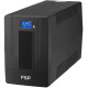 ДБЖ FSP iFP-1000, 1000ВА/600Вт, LCD, Schuko*4. 230V/50Hz ,w/o RJ45,w/ USB, Black, 12V/7Ah*2,CIS