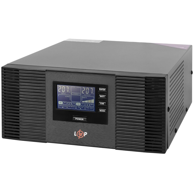 ДБЖ LogicPower LPM-PSW-1500VA(1050Вт) з правильною синусоїдою 12В, без АКБ