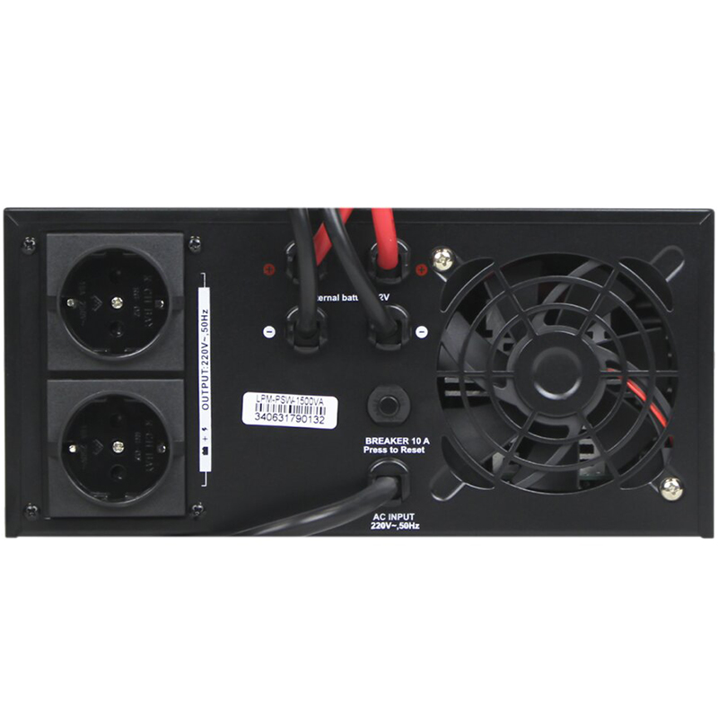 ДБЖ LogicPower LPM-PSW-1500VA(1050Вт) з правильною синусоїдою 12В, без АКБ