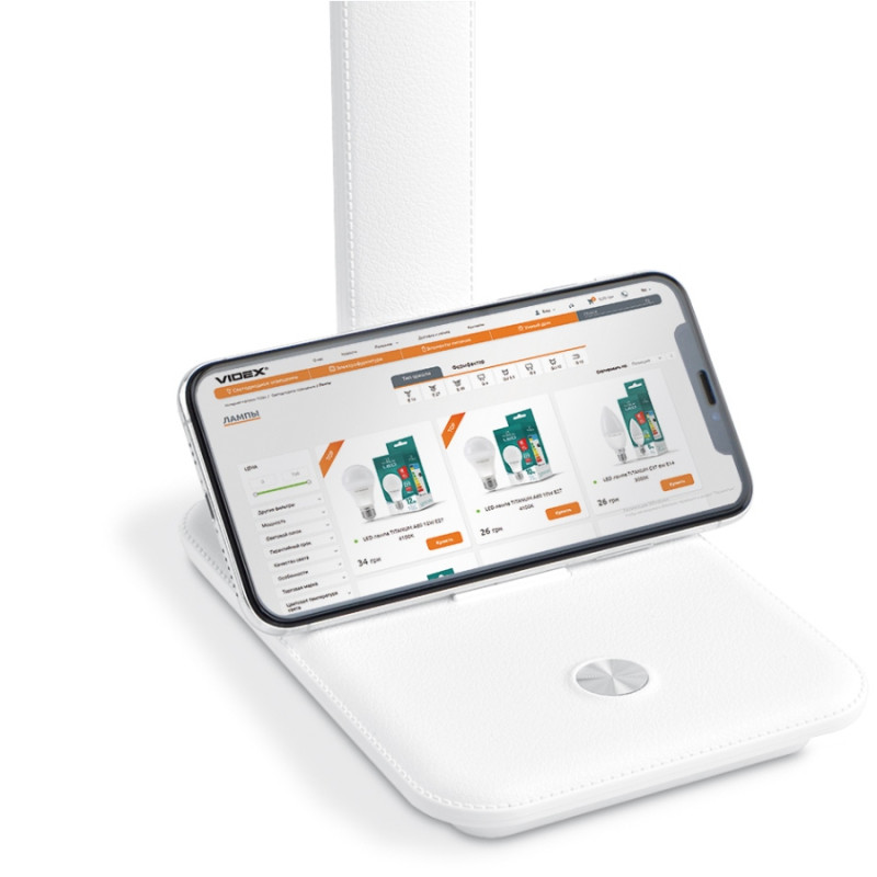 LED лампа настільна TITANUM  TLTF-009W 10W 3000-6500K 220V