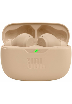 Навушники з мікрофоном JBL TWS Wave Beam Beige JBLWBEAMBEG