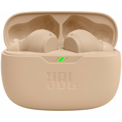 Навушники з мікрофоном JBL TWS Wave Beam Beige JBLWBEAMBEG