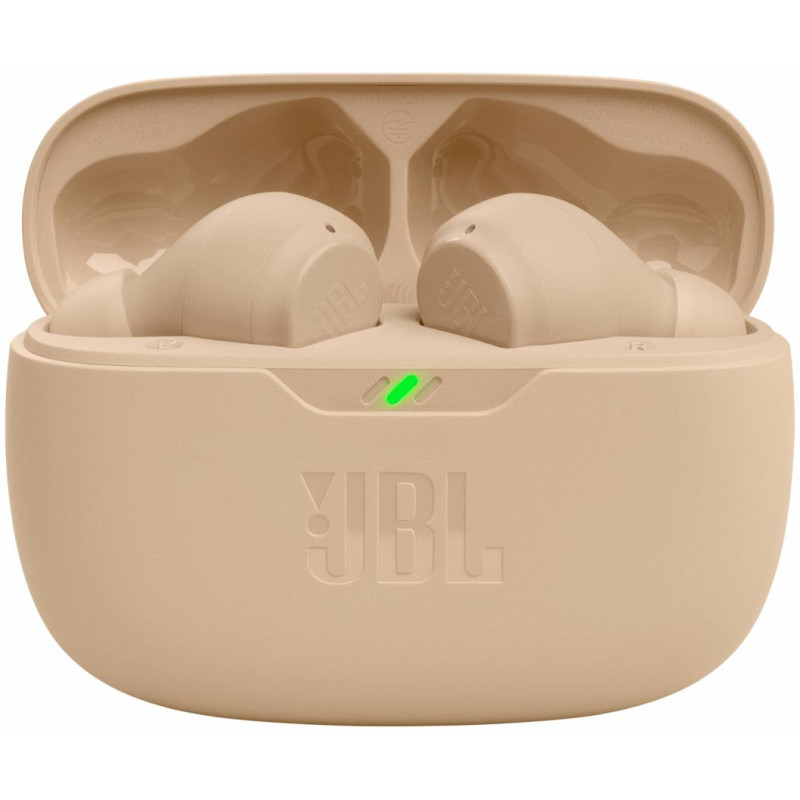 Навушники з мікрофоном JBL TWS Wave Beam Beige JBLWBEAMBEG