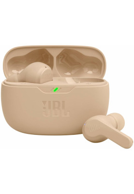 Навушники з мікрофоном JBL TWS Wave Beam Beige JBLWBEAMBEG
