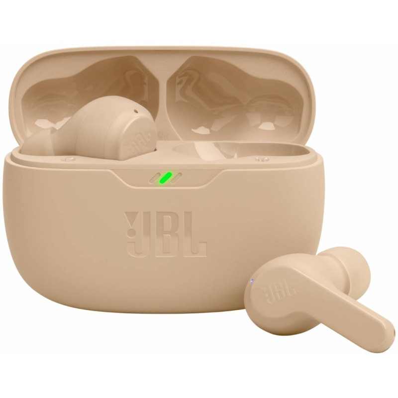 Навушники з мікрофоном JBL TWS Wave Beam Beige JBLWBEAMBEG
