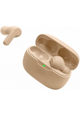 Навушники з мікрофоном JBL TWS Wave Beam Beige JBLWBEAMBEG