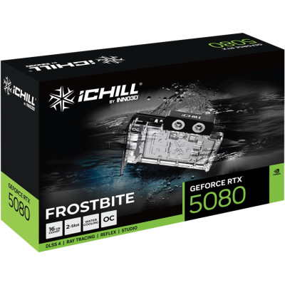 GeForce RTX5080 Inno3D ICHILL FROSTBITE, 16GB GDDR7, 256bit, PCI Express 5.0 GeForce RTX5080 Inno3D ICHILL FROSTBITE, 16GB GDDR7, 256bit, PCI Express 5.0