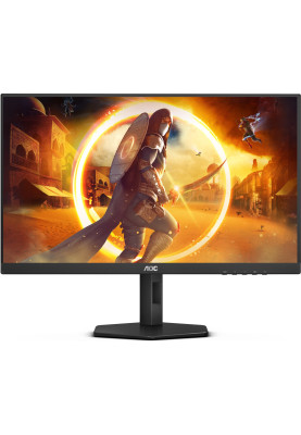 TFT 27" AOC Q27G4XN, VA, QHD 2K, 180Гц, 0,5мс, 2хHDMI, DP, HAS, Pivot, чорно-сірий