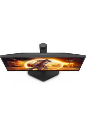 TFT 27" AOC Q27G4XN, VA, QHD 2K, 180Гц, 0,5мс, 2хHDMI, DP, HAS, Pivot, чорно-сірий