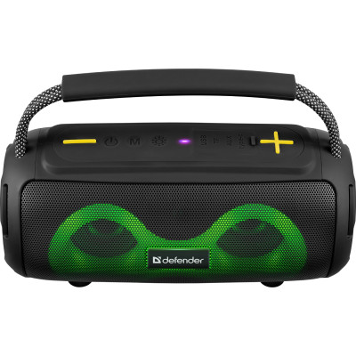 Акустична система 1.0 Defender S450, 10Вт RGB/BT/FM/USB/TF/AUX/TWS чорна Акустична система 1.0 Defender S450, 10Вт RGB/BT/FM/USB/TF/AUX/TWS чорна